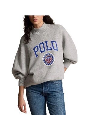 Polo Ralph Lauren distressed logo sweatshirt